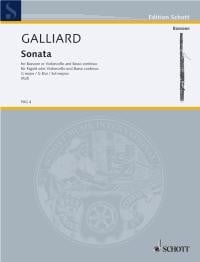 Galliard: Sonata No 2 in G for Cello or Bassoon published by Schott