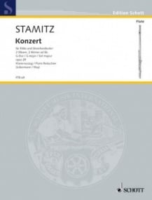 Stamitz: Concerto in G for Flute published by Schott