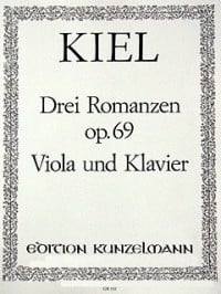 Kiel: 3 Romances Opus 69 for Viola published by Kunzelmann