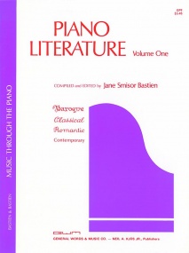 Bastien Piano Literature Volume 1 published by KJOS