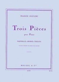 Poulenc: Trois Pieces for Piano published by Heugel