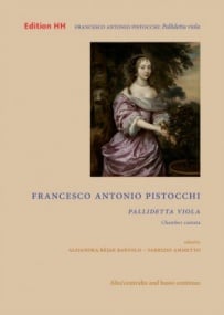Pistocchi: Pallidetta viola for Voice & Basso Continuo published by Edition HH