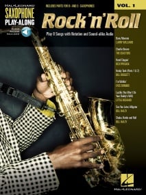Saxophone  Play-Along: Rock 'n' Roll published by Hal Leonard (Book/Online Audio)