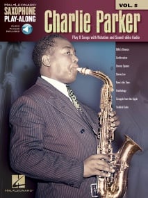 Saxophone  Play-Along: Charlie Parker published by Hal Leonard (Book/Online Audio)