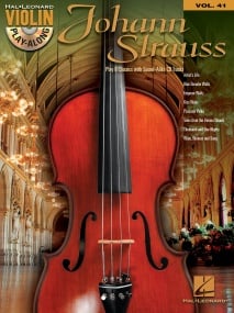 Violin Play-Along: Johann Strauss published by Hal Leonard (Boook & CD)