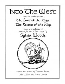 Into the West ''The Lord of the Rings'' for Harp published by Woods