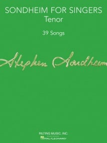 Sondheim for Singers - Tenor Vocal Collection published by Hal Leonard