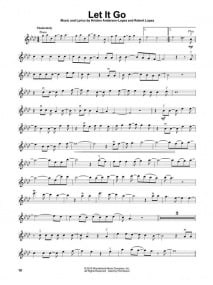 Violin Play-Along: Frozen published by Hal Leonard (Book/Online Audio)