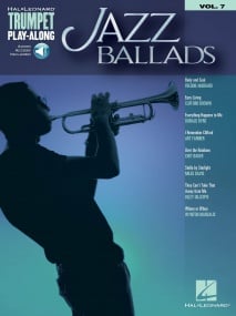 Trumpet Play-Along: Jazz Ballads published by Hal Leonard (Book/Online Audio)