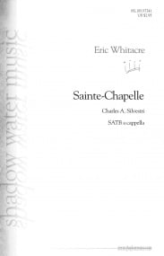 Whitacre: Sainte-Chapelle SSATB published by Shadow Water