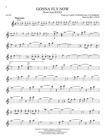 Great Movie Themes - Flute published by Hal Leonard (Book/Online Audio)