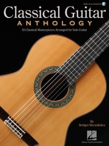 Classical Guitar Anthology published by Hal Leonard (Book/Online Audio)