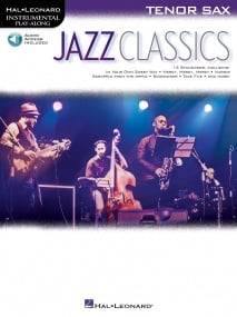 Jazz Classics - Tenor Sax published by Hal Leonard  (Book/Online Audio)