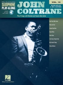 Saxophone  Play-Along: John Coltrane published by Hal Leonard (Book/Online Audio)