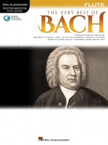 The Very Best of Bach - Flute published by Hal Leonard (Book/Online Audio)