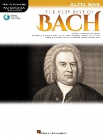 The Very Best of Bach - Alto Saxophone published by Hal Leonard (Book/Online Audio)