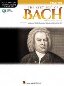 The Very Best of Bach - Horn published by Hal Leonard (Book/Online Audio)
