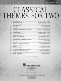 Classical Themes for Two Clarinets published by Hal Leonard