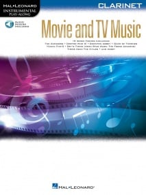 Movie and TV Music - Clarinet published by Hal Leonard (Book/Online Audio)