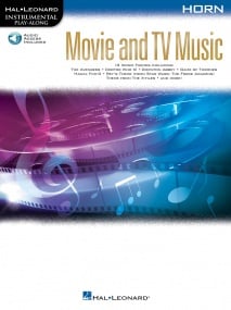 Movie and TV Music - Horn published by Hal Leonard (Book/Online Audio)