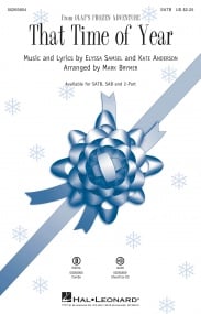 That Time of Year SATB published by Hal Leonard