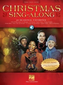 Christmas Sing-Along published by Hal Leonard (Book/Online Audio)