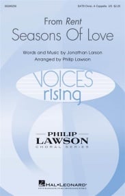 Seasons of Love (Rent) SATB published by Hal Leonard