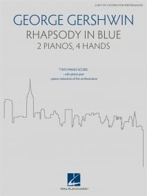 Gershwin: Rhapsody in Blue for 2 Pianos published by Hal Leonard
