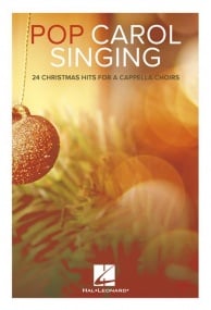 Pop Carol Singing SATB published by Hal Leonard