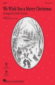 We wish you a merry Christmas SAB published by Hal Leonard