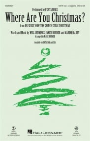 Where Are You Christmas? SATB published by Hal Leonard