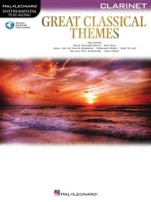 Great Classical Themes - Clarinet published by Hal Leonard (Book/Online Audio)