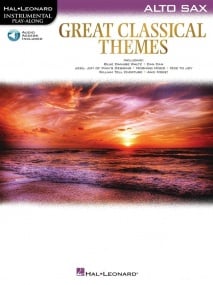 Great Classical Themes - Alto Sax published by Hal Leonard (Book/Online Audio)