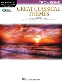 Great Classical Themes - Trombone published by Hal Leonard (Book/Online Audio)