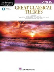Great Classical Themes - Violin published by Hal Leonard (Book/Online Audio)
