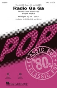 Radio Ga Ga 2pt published by Hal Leonard