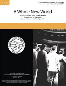 Menken: A Whole New World SATB (Divisi) published by Hal Leonard