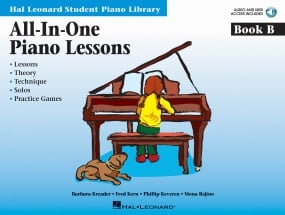 Hal Leonard All-In-One Piano Lessons: B (Book/Online Audio)