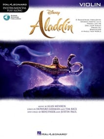 Aladdin - Violin published by Hal Leonard (Book/Online Audio)