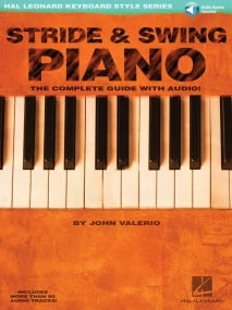Stride And Swing Piano published by Hal Leonard (Book/Online Audio)