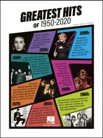 Greatest Hits of 1950-2020 published by Hal Leonard