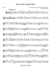 Frozen II - Flute published by Hal Leonard (Book/Online Audio)