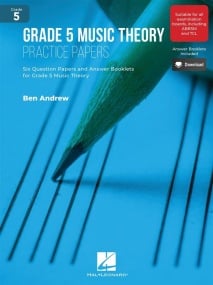 Grade 5 Music Theory Practice Papers published by Hal Leonard