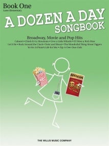 A Dozen A Day Songbook: Book 1 - Later Elementary for Piano published by Willis