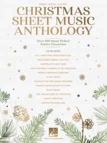 Christmas Sheet Music Anthology published by Hal Leonard