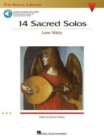 14 Sacred Classics - Low Voice published by Hal Leonard (Book/Online Audio)