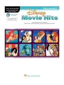 Disney Movie Hits - Trumpet published by Hal Leonard (Book/Online Audio)