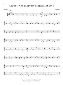 Christmas Carols - Trumpet published by Hal Leonard (Book/Online Audio)