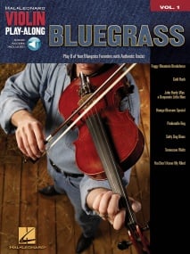 Violin Play-Along: Bluegrass published by Hal Leonard (Book/Online Audio)