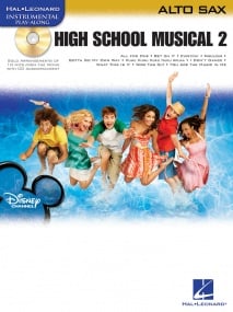 High School Musical 2 - Alto Saxophone published by Hal Leonard (Book & CD)